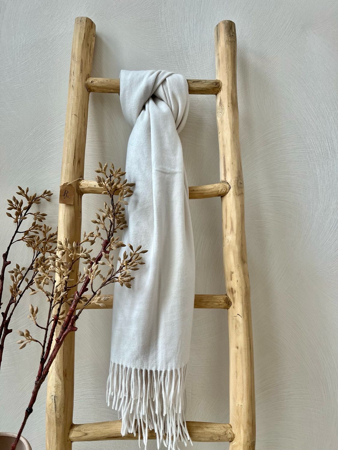 Off white zachte sjaal