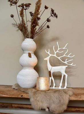 Rendier white groot gewei