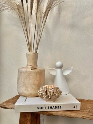 Engel wit met lichtje