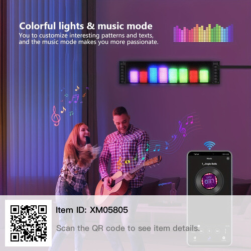 Malmart LED Matrix Pixel Panel Scrolling LED Sign