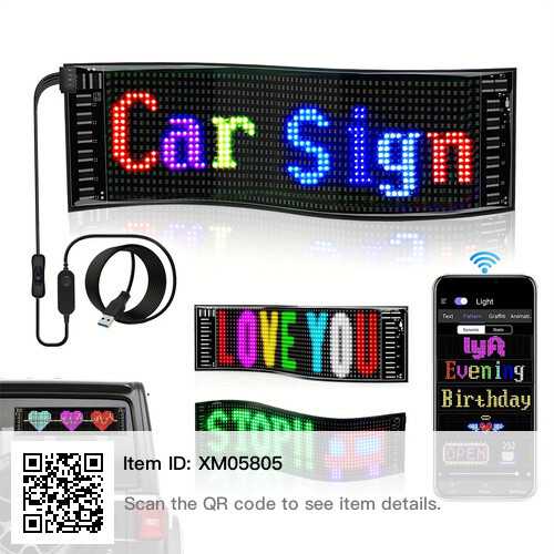 Malmart LED Matrix Pixel Panel Scrolling LED Sign