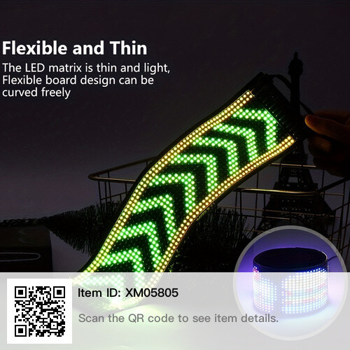 Malmart LED Matrix Pixel Panel Scrolling LED Sign