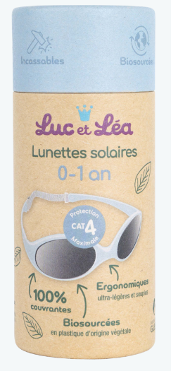 Luc et Léa Lunettes de soleil végétales (0-1an/1an-3ans)