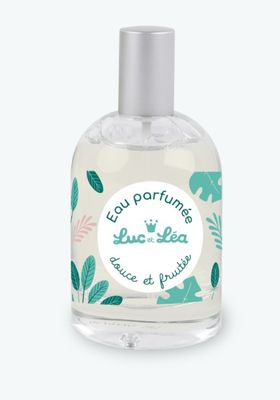 Luc et Léa Coffret eau de senteur bébé aux notes douces et fruitées de mandarine et de pêche (50 mL) + une peluche Hippo