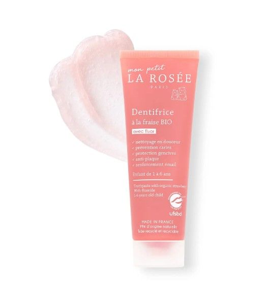 La Rosée Dentifrice à la fraise BIO 50ml