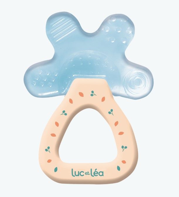 Luc &amp; Léa Anneau de dentition forme hochet