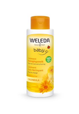 Weleda Liniment Soin Nettoyant pour le change au Calendula Bio (400ml)