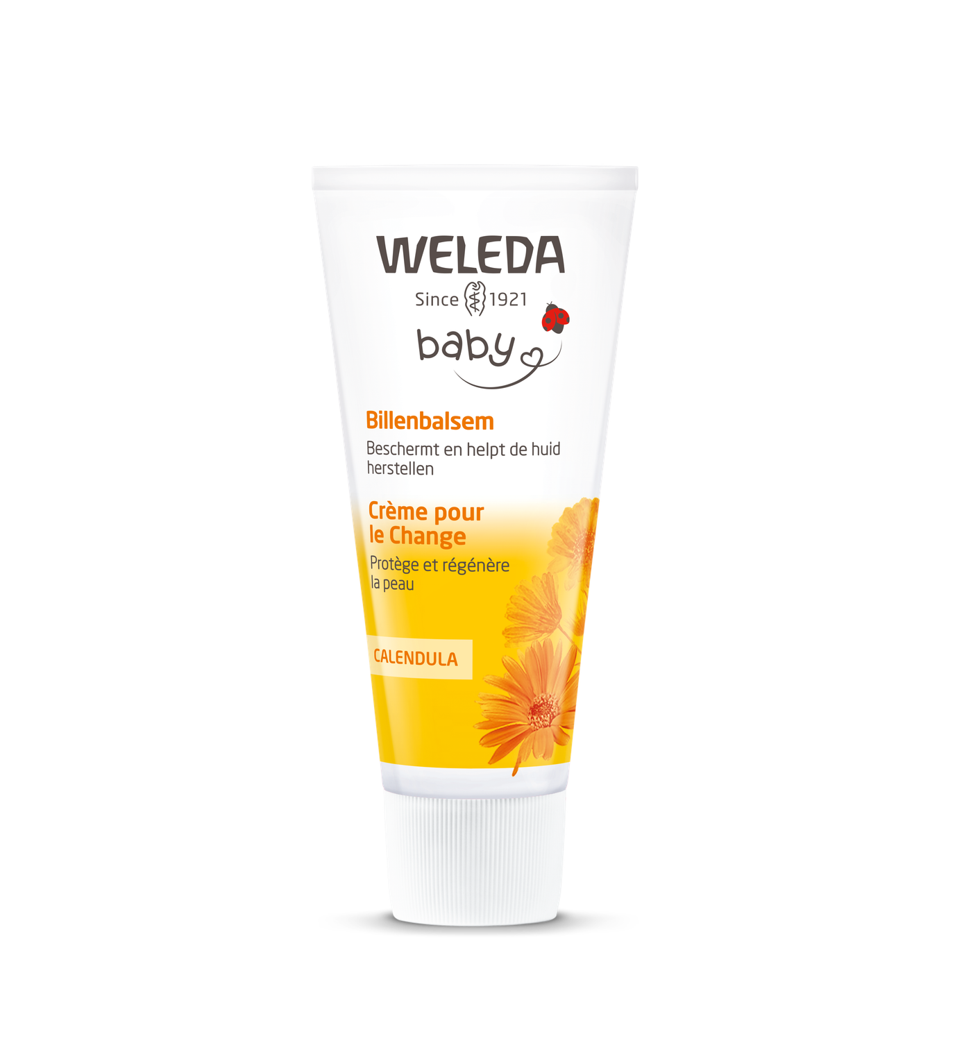 Weleda Crème pour le change à l&#39;oxyde de zinc, à la camomille et au Calendula Bio (75ml)