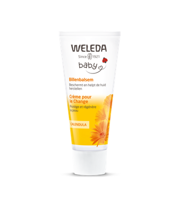 Weleda Crème pour le change à l&#39;oxyde de zinc, à la camomille et au Calendula Bio (75ml)