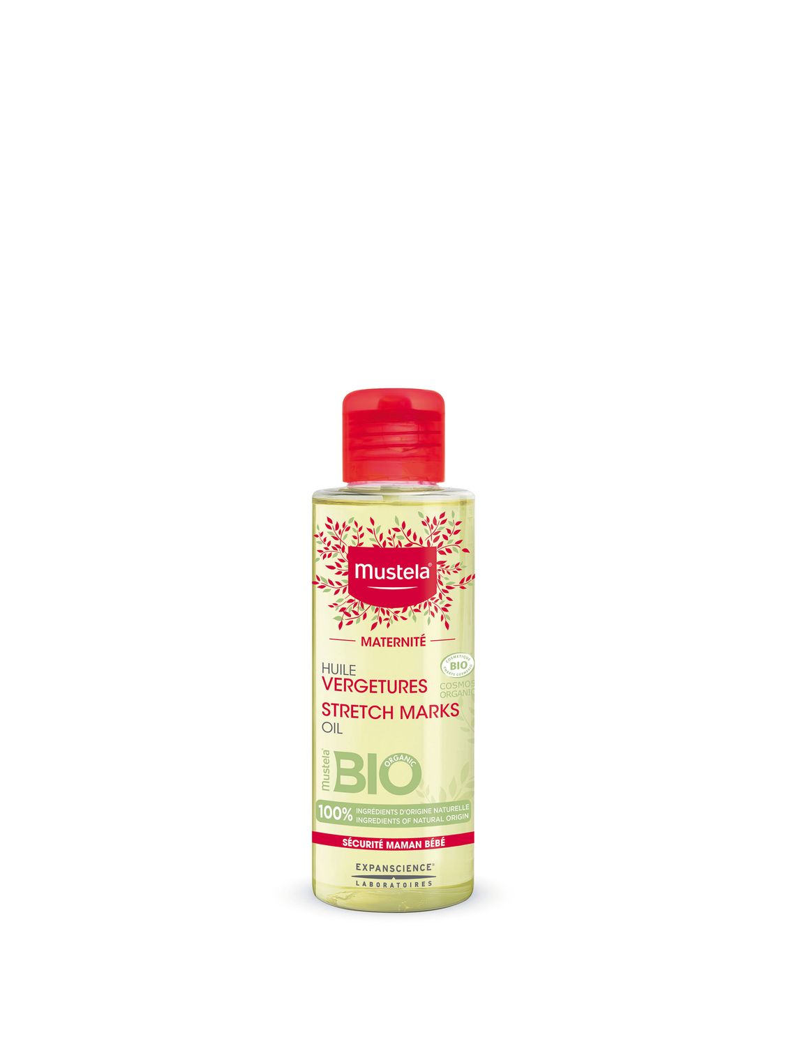 Mustela Huile Vergetures Bio 105ml