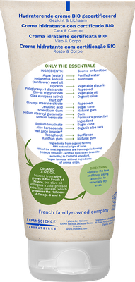 Mustela Crème hydratante Bio 150ml