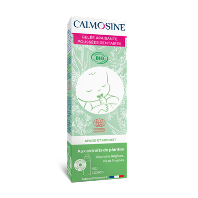 Calmosine Gelée Apaisante Poussées   Dentaires Bio 15ml (60 doses)