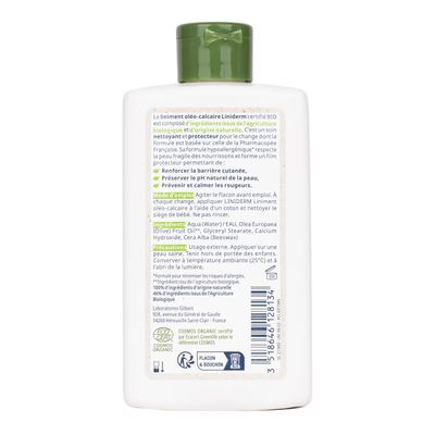 Laboratoires Gilbert Liniderm Liniment Oléo Calcaire Bio (250ml)
