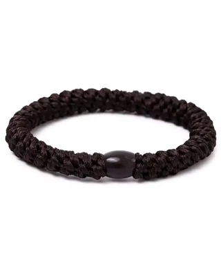 Banditz haarelastiek en armbandje 2 in 1 - dark brown - donker bruin