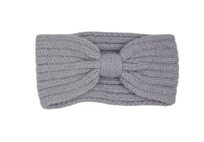 Hoofdband winter - dames - vrouwen - grijs
