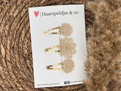 Haarspeldje Flower