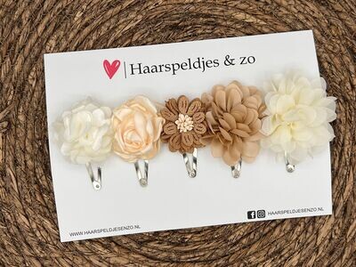 -SALE!- Haarspeldje Belle Fleur