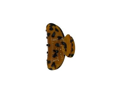 Haarklem - haarklauw (groot) - panter - leopard - bruin