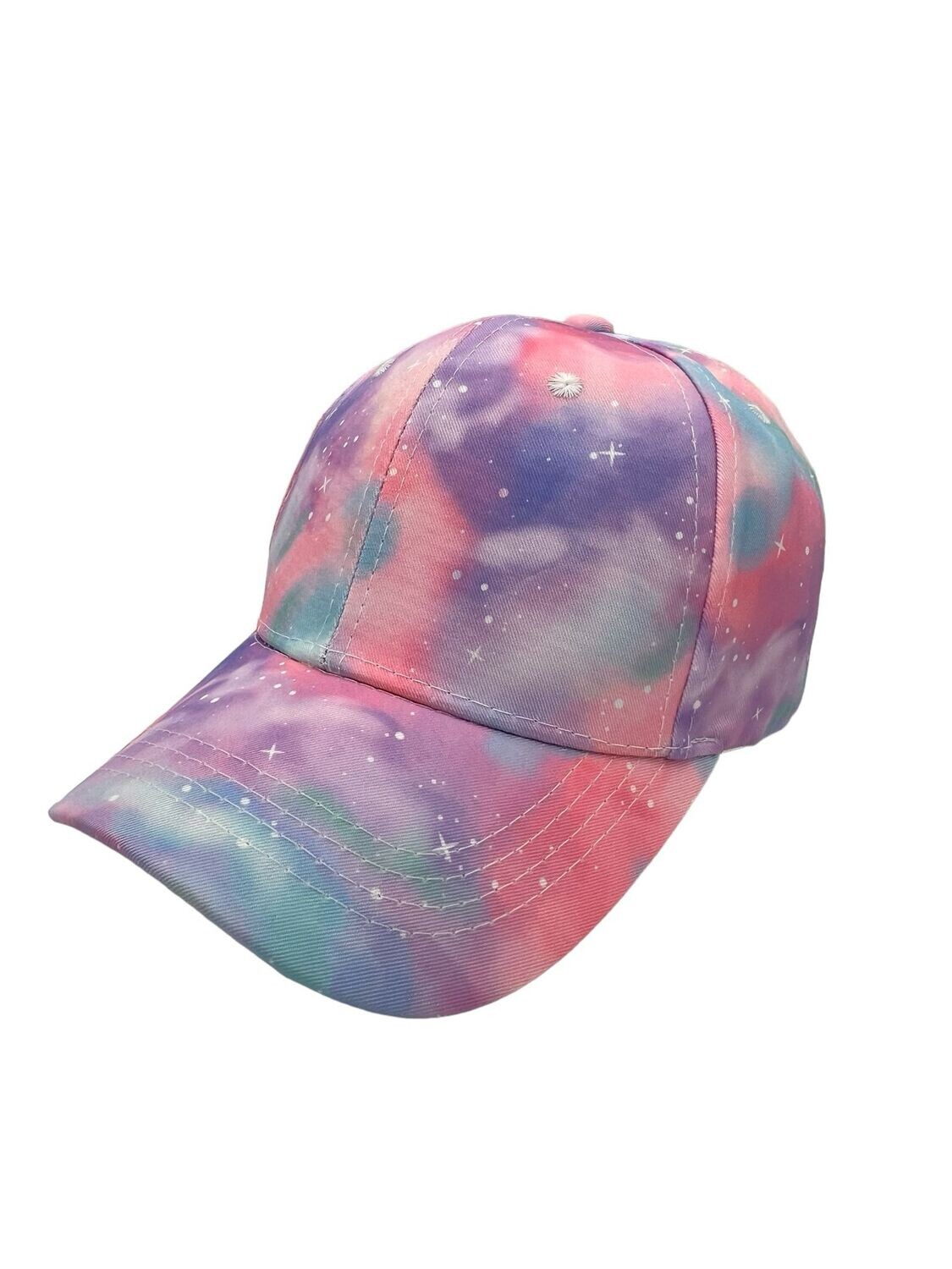 Pet - kind - baseballcap - kinderpet - meisje - kleurrijk - roze - blauw - paars