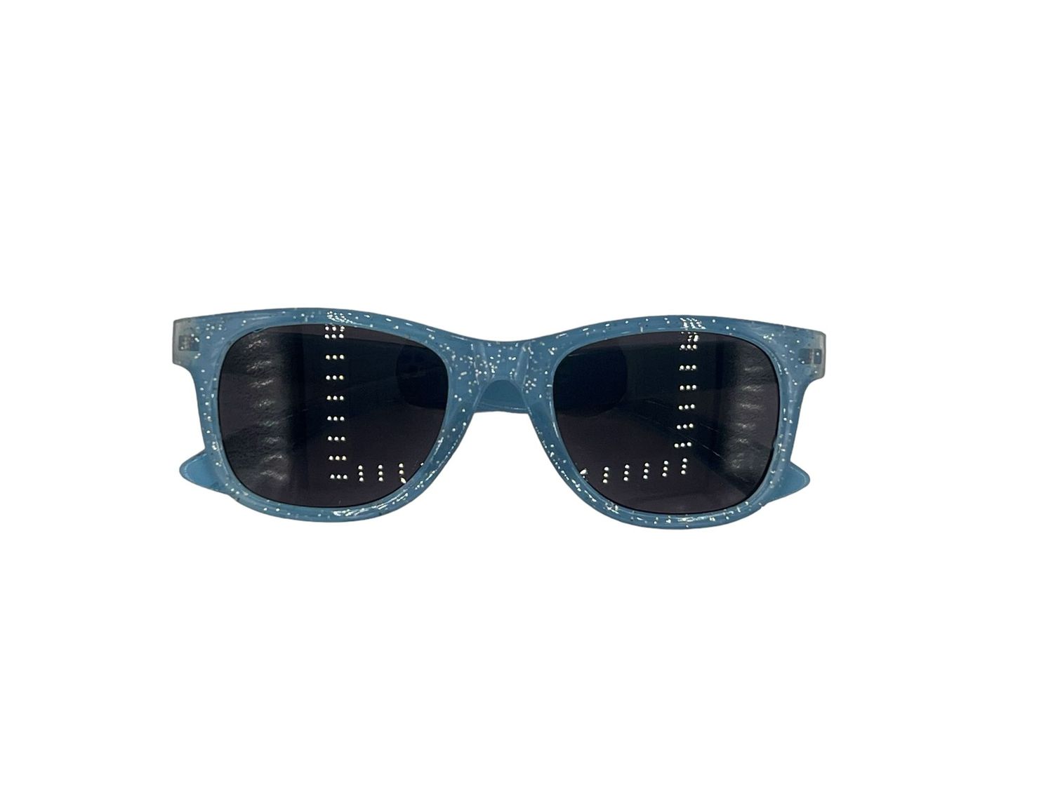 Kinder-zonnebril voor jongens/meisjes - kindermode - fashion - zonnebrillen - blauw - glitter