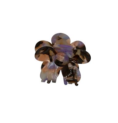 Haarklem - haarklauw - bloem - flower - bruin/paars