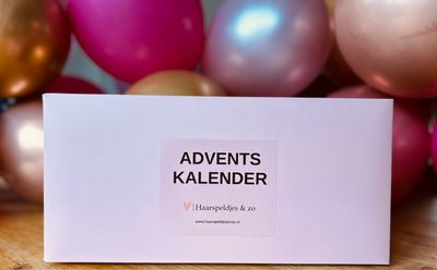 Adventskalender - kerstcollectie - haaraccessoires - haarspeldjes - december - kerstcadeau - giftset - aftelkalender - kinderen - meisjes - 4 cm