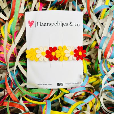 Oeteldonk accessoires (rood-wit-geel)