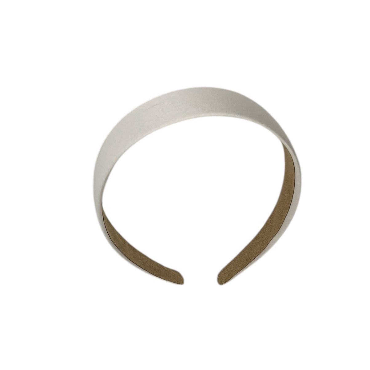Diadeem - stof - haarband - beige