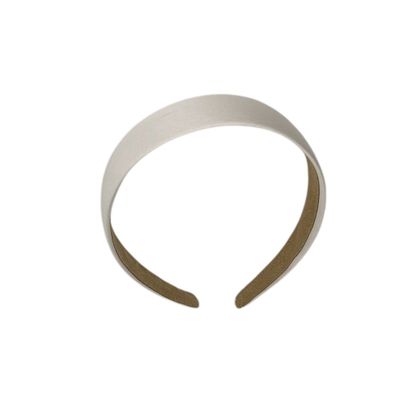 Diadeem - stof - haarband - beige