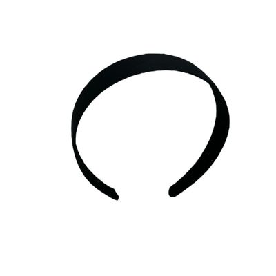 Diadeem - stof - haarband - zwart