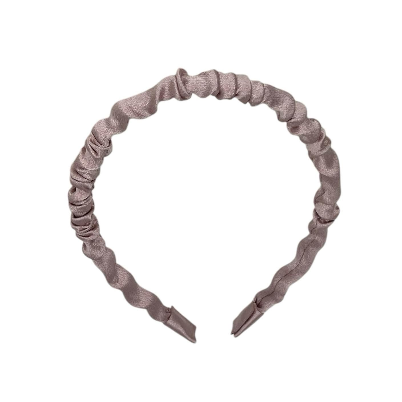 Diadeem - stof - haarband - roze