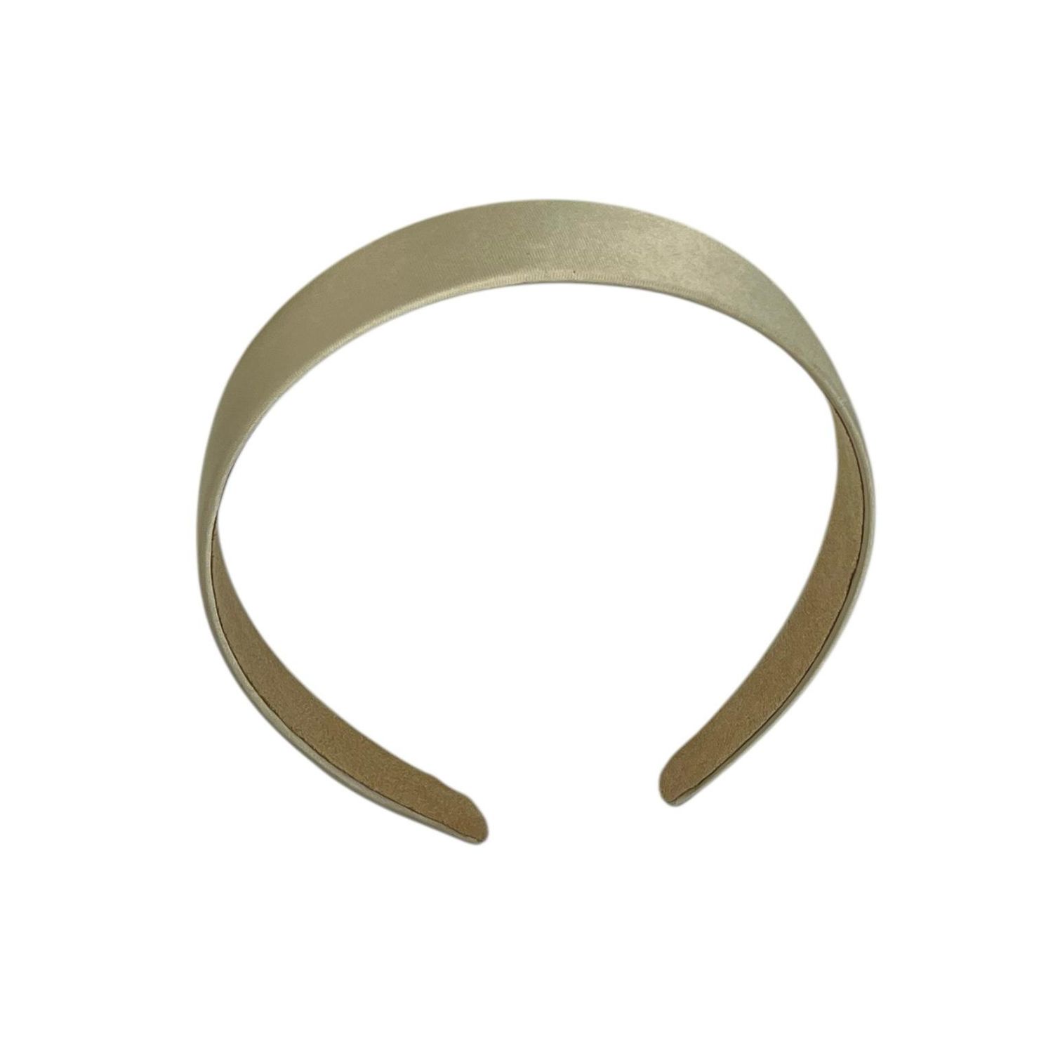 Diadeem - stof - haarband - zand/goud