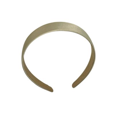 Diadeem - stof - haarband - zand/goud