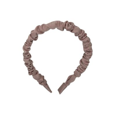 Diadeem - stof - haarband - roze