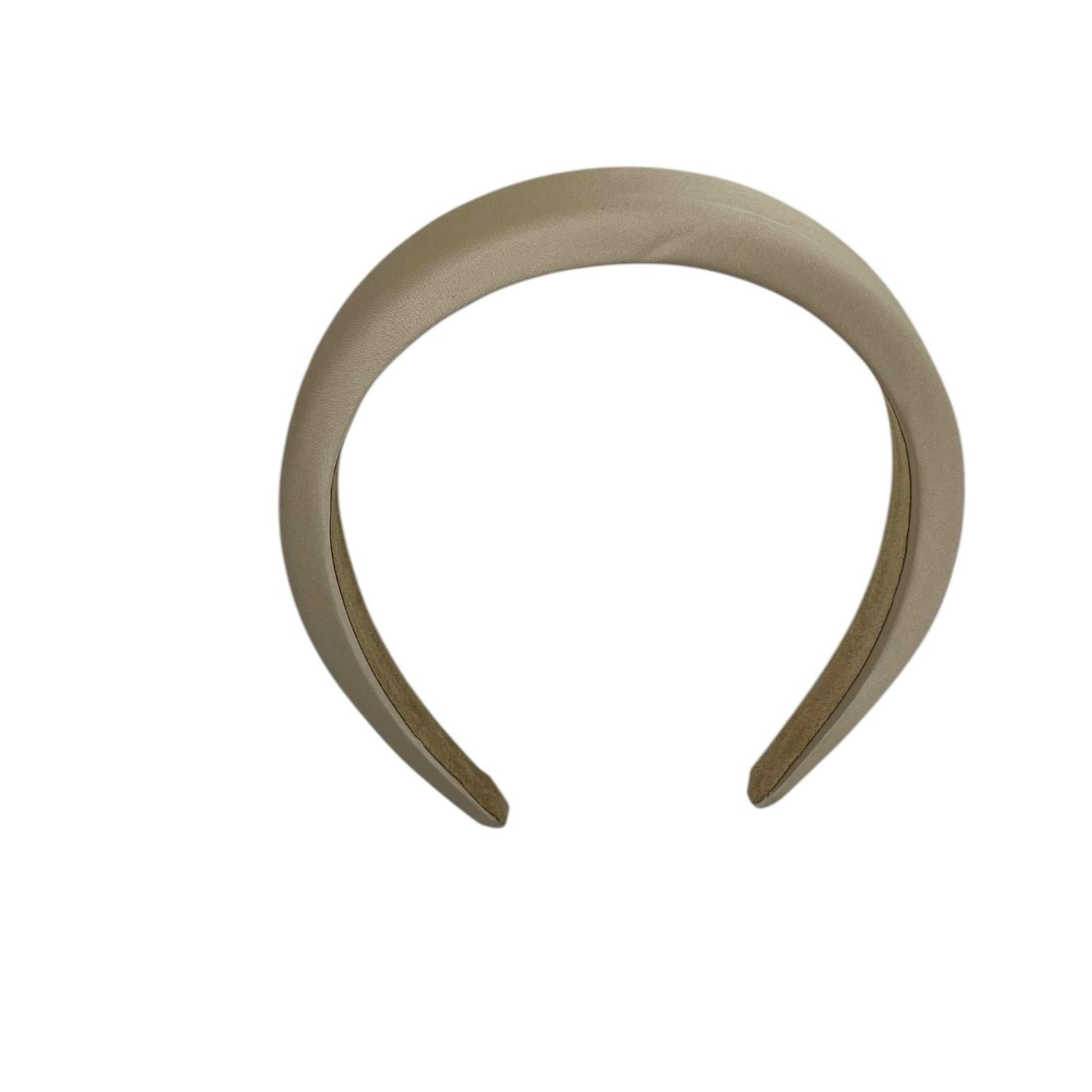 Diadeem - stof - haarband - champagne