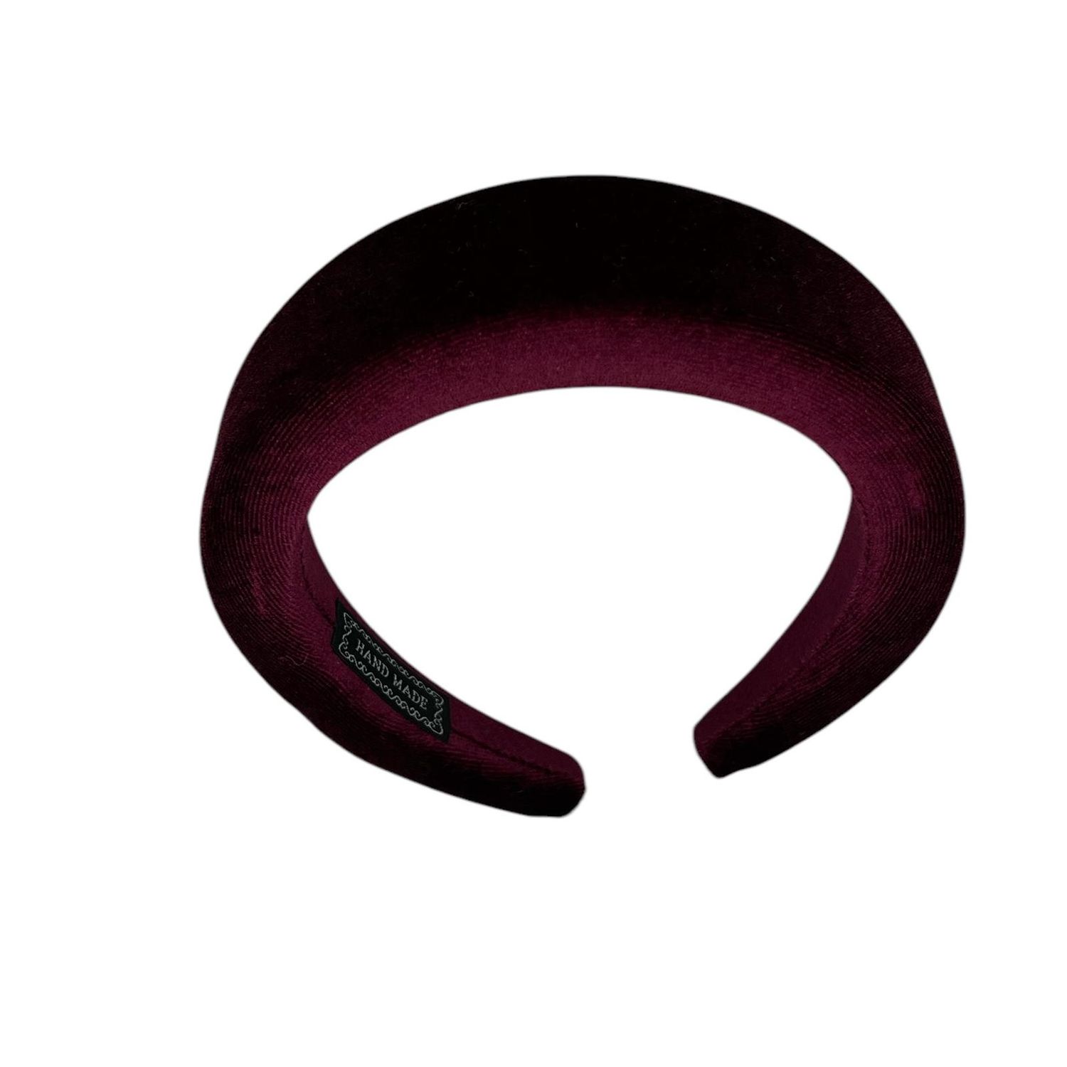 Diadeem - stof - haarband - rood fluweel