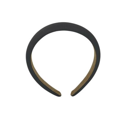 Diadeem - stof - haarband - grijs