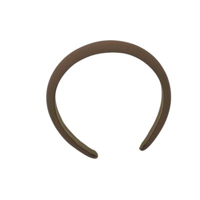 Diadeem - stof - haarband - taupe