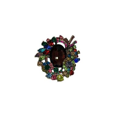 Broche - speld voor jas, sjaal of kleding - pin - mode - vrouwen - meisjes - amulet - kleurrijk
