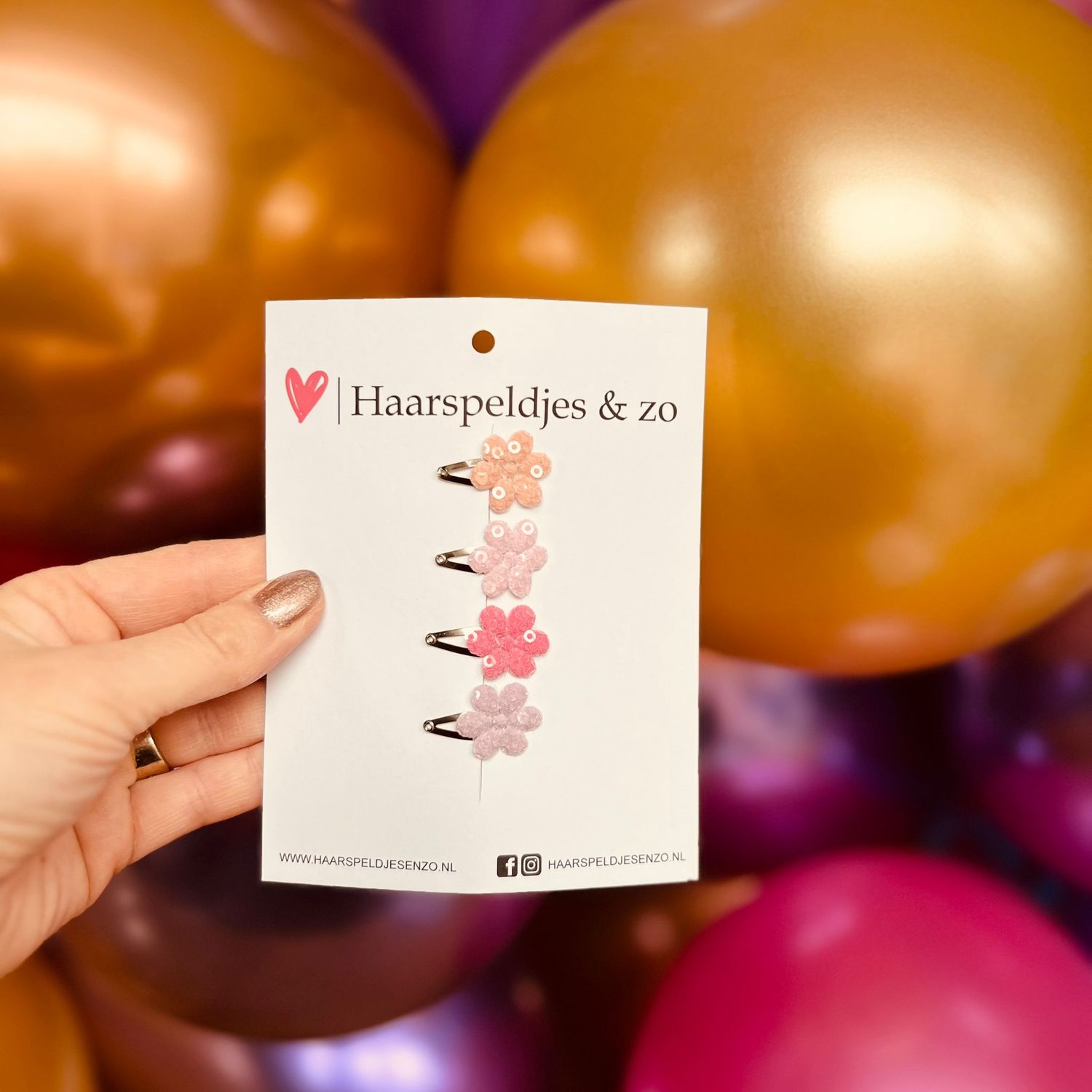 Baby haarspeldjes - mini - 2cm groot - try-out - mix - voor de eerste lokjes haar - bloemetjes - pailletten - kerst - feestdagen