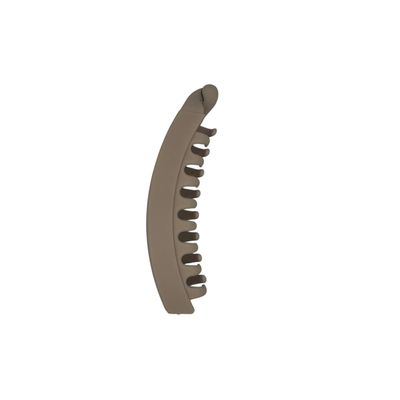 Bananen klem - bananen clip - haarklem - beige