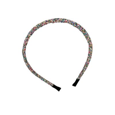 Diadeem - haarband - haaraccessoire - kinderen - volwassenen - kerst - feestdagen - chunky - glitters - glimmend - allerlei kleuren