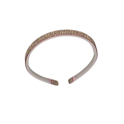 Diadeem - haarband - haaraccessoire - kinderen - volwassenen - kerst - feestdagen - strass steentjes - glimmend - rosé