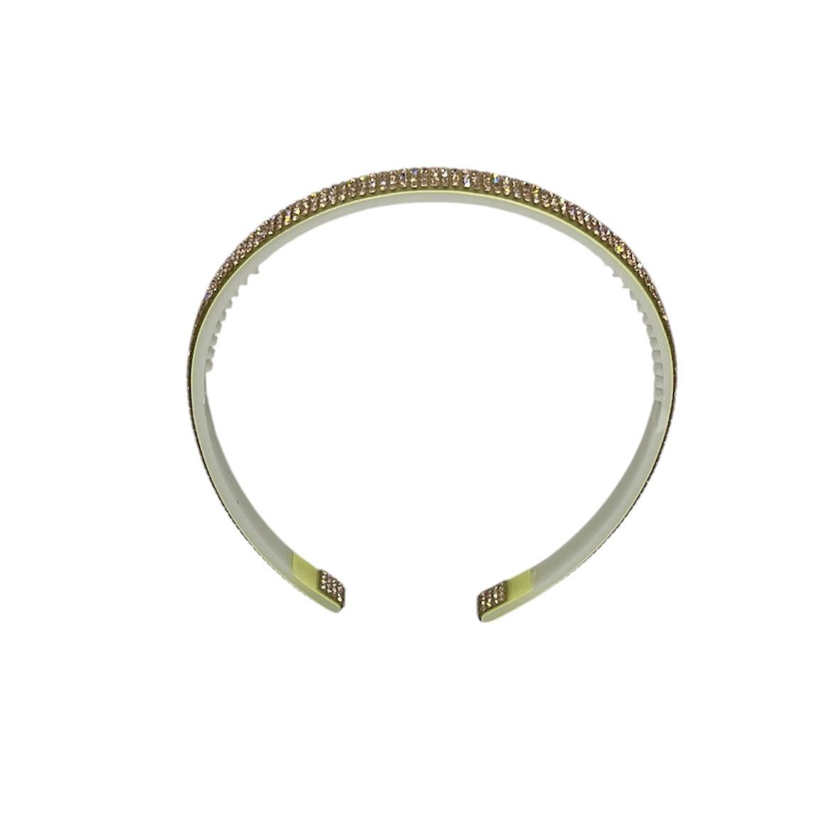 Diadeem - haarband - haaraccessoire - kinderen - volwassenen - kerst - feestdagen - strass steentjes - glimmend - goud