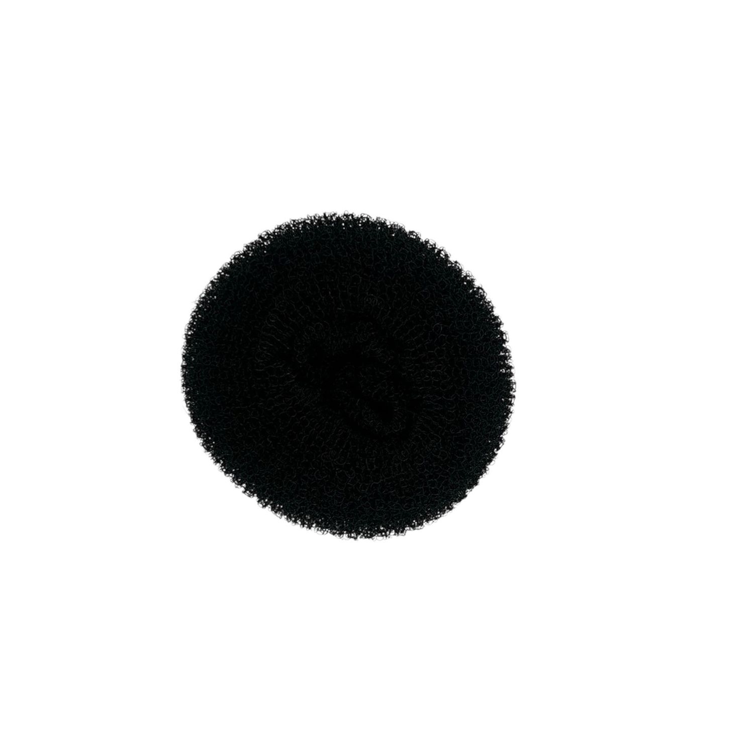 Haardonut - knotrol - knot maken - zwart - groot