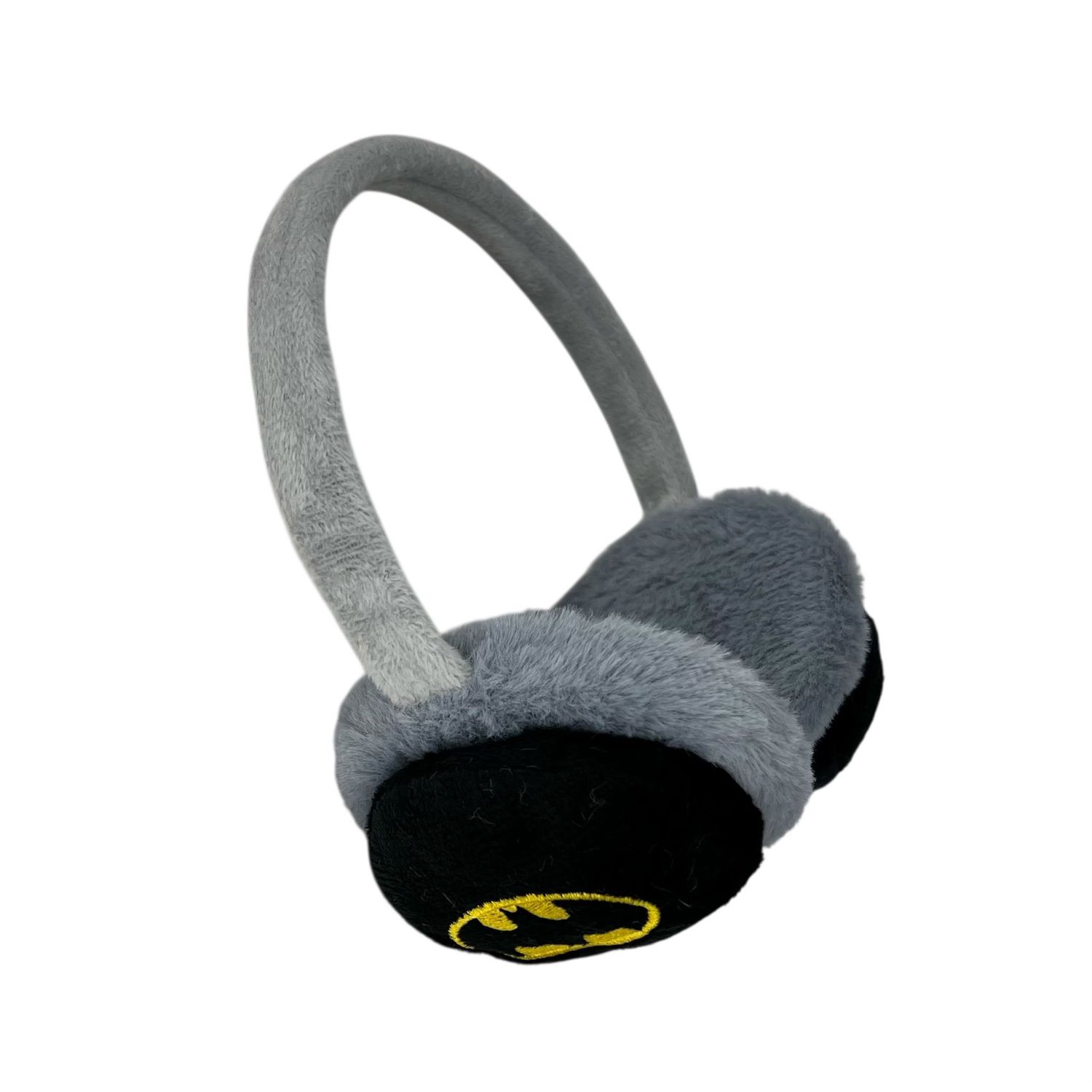 Oorwarmers kind - winter - warm - jongens - grijs/zwart - superheld - batman