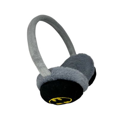 Oorwarmers kind - winter - warm - jongens - grijs/zwart - superheld - batman