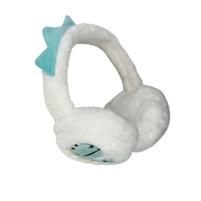 Oorwarmers kind - winter - warm - jongens - crème - dino - dinosaurus