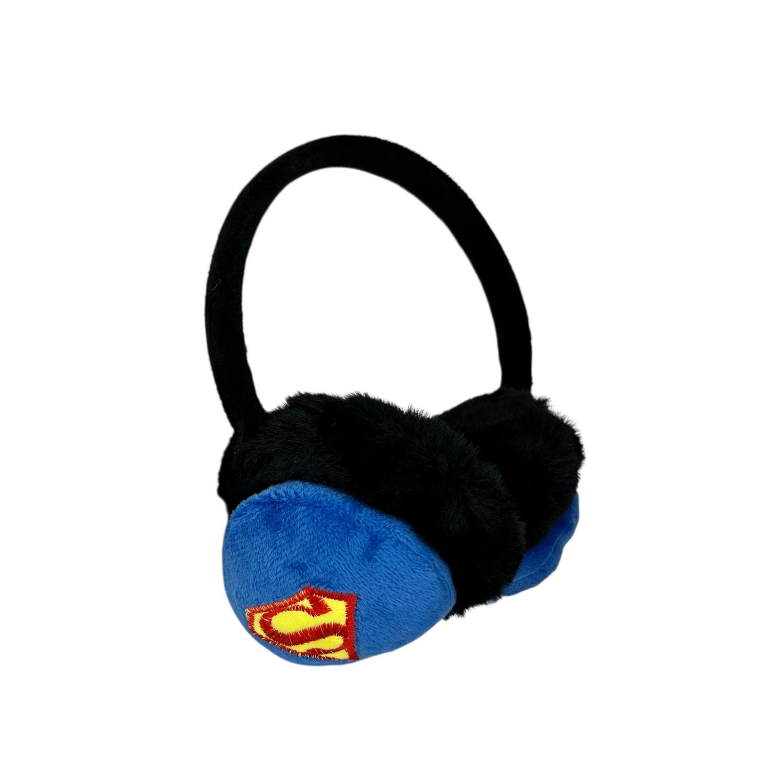 Oorwarmers kind - winter - warm - jongens - blauw - superheld - superman