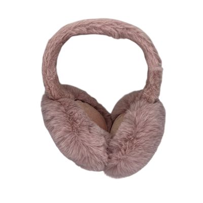 Oorwarmers kind - winter - warm - jongens - meisjes - zonder oortjes - oudroze